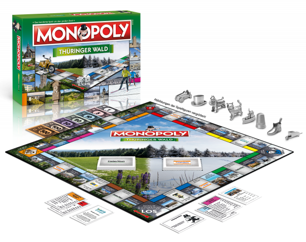 Monopoly Spielbrett Lauscha
